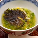 日本料理 久丹 - 聖護院蕪　菜の花の葉の炙り添え