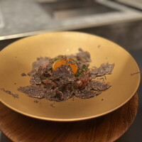 西麻布 焼肉 X - ユッケ＆黒トリュフ