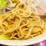 ラーメン二郎 - 麺