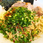 ラーメン二郎 - 青ネギ投下～♪
