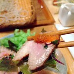 手打ちそば くるみの木 - 色具合も◎