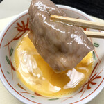 日本橋 伊勢重 - 牛鍋（すき焼き）　卵すら旨い