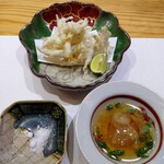 玄斎 - 白魚の天ぷら