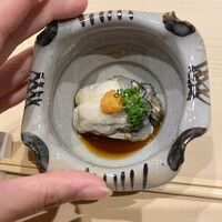 鮨処 つく田 - 小粒の牡蠣