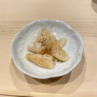 鮨処 つく田 - ミル貝の貝柱