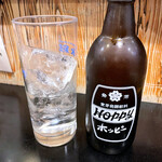 ほろよい - ホッピーは裏メニューなので、ある程度の常連にならないと注文できないんですよねぇ。