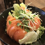 yakitorinooogiya - トマトサラダ　まみこまみこ