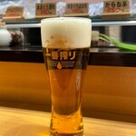 169041814 - 一番搾り(中生ビール)580円