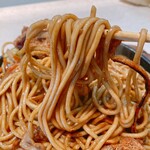 銀河のチャンポン - 麺のアップです。（2022.2 byジプシーくん）