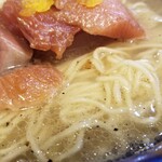 塩そば専門店 桑ばら - 寒鰤そば