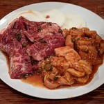 万正 - ハラミ、アカセン、ミノ