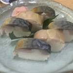 Chidoritei - 鯖寿司(一人前 6切)   2376円
