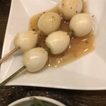 串焼き処大柴 - うずらの卵（111円）