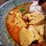 Oshokuji Chuubou - Spice中華カリィ3種（牛すじ＆ホルモン＆四川麻婆豆腐）