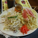 お好み焼・もんじゃ焼　たんぽぽ - 焼きそば