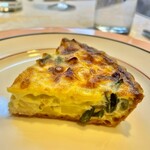 北島亭 - 2022.1.  下仁田葱のキッシュ