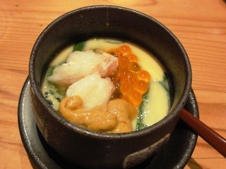 魚三郎　新松戸直売所 - 奥久慈玉子の豪華茶碗蒸し399円