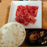 焼肉 泰山 - 泰山御膳ミニ冷麺付1400円