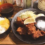 まるしま - から揚げ定食