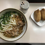 中央軒 - かしわうどん