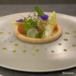 カーサ・デル・チーボ - 桜鱒のマリナータとペースト