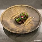 カーサ・デル・チーボ - 猪のレバーの炙り