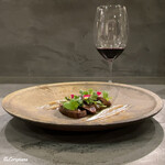 カーサ・デル・チーボ - 猪のレバーの炙り