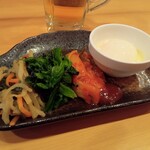 Gasuto - 4種の惣菜盛り合わせ￥274円（税込）