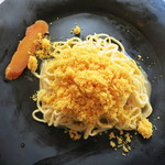 ウシマル - ＜2013年1月＞自家製カラスミのペペロンチーノ