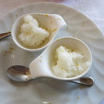 ウシマル - ＜2013年1月＞柚子のグラニテ