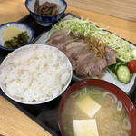 Takechan - 生姜焼定食 850円