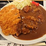  どん八 - ロースカツカレーＳ（800円）