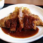 Dainingu Ando Teppanyaki Sakura - さくらランチ(ビーフカツ)