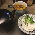 麺屋 波 - お茶漬け・出汁・福神漬け