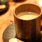 カフェバーウッディー - 木の器です。趣があります。