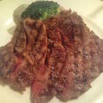 Bistro Bisque - 常陸牛のサーロイン、ほどよく熟成されている絶品な品