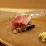 うを徳 - 佐渡　カツオの炙り