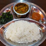 ネパール・インド料理 ゴルカ - ダルバート（ダル無し）