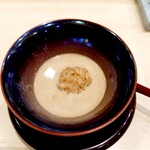 くりや - 肝ソースでリゾット