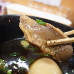 三谷製麺所 - 鳥モモ肉のチャーシュー