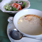 グリル丹頂 - サラダ＆スープ