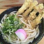 みやびうどん - ごぼう天うどん   480円なり