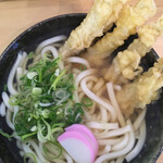 みやびうどん - ごぼう天はサクっとよりホクホク・タイプ