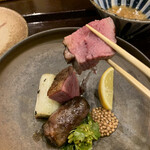 鳥田中 - 窒息鴨のロースト、アップ