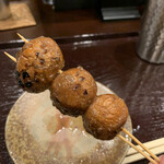 鳥田中 - なめこバターソテー