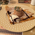 Creperie Alcyon - マロンモンブラン