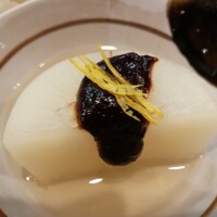北新地 君しま - ふろふき大根、おいしかったです。冬の大根料理としては、おでんより好き。