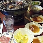 牛角 - テーブルせまっ