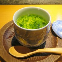 若大将 - 青海苔の茶碗蒸し
