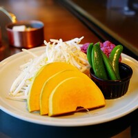 鉄板焼 赤坂 - 野菜